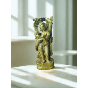 Stone Chiselled Artefact Of Mother And Child