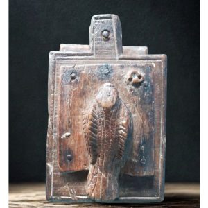 B1004 - Vintage Wooden Bird Container