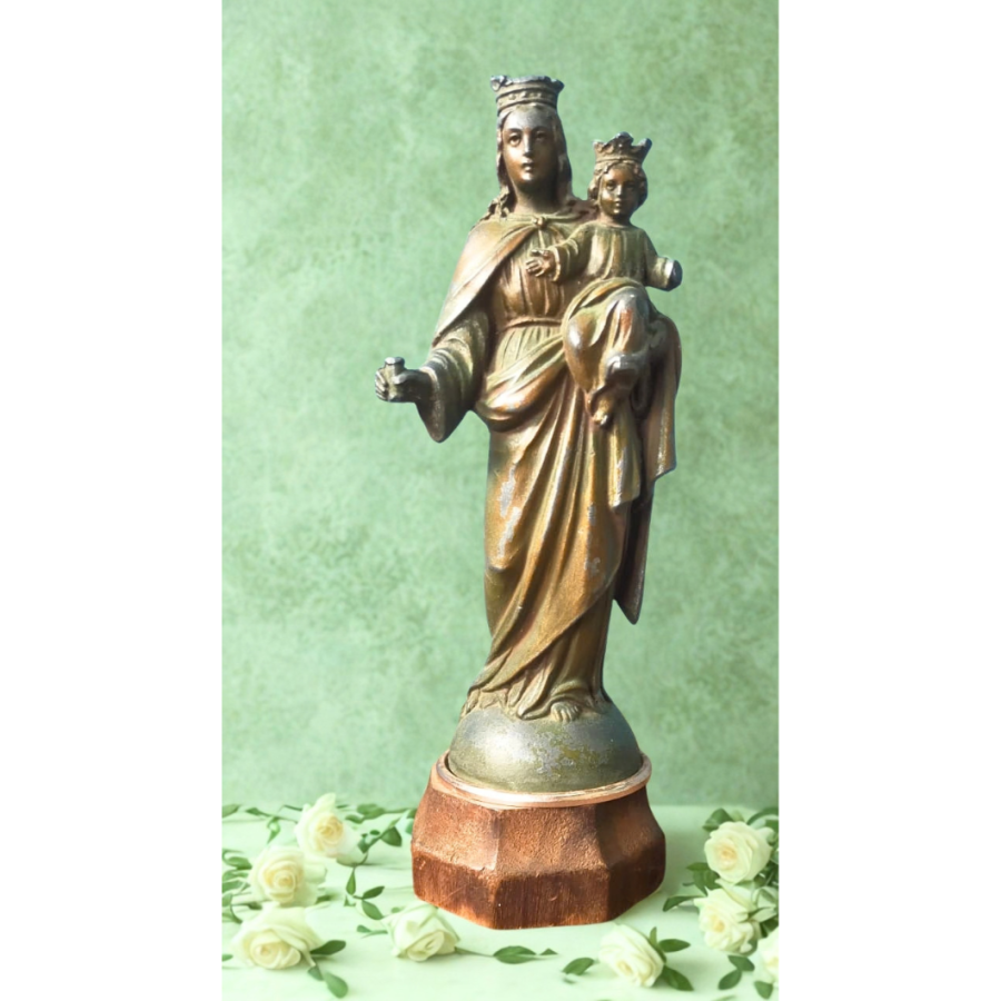 L1012 - Cast Bronze Madonna Statue